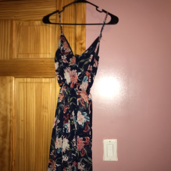 Skinny strap Toxik3 floral romper dress size XL - Picture 1 of 6